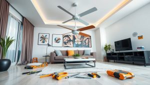 המדריך המלא להתקנת מאוורר תקרה בראשון לציון - כל מה שצריך לדעת